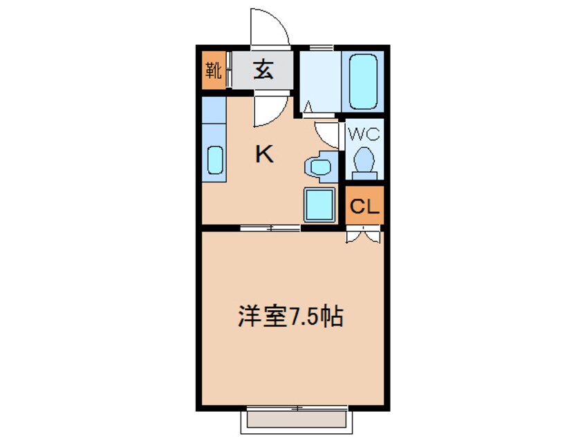 間取図 REDIDENCEビオラＡ・Ｂ