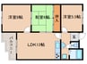 DUCKSTOWN 3LDKの間取り