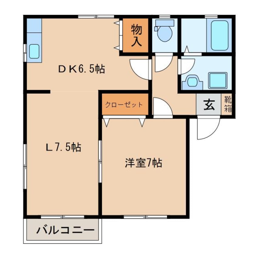 間取図 ルネッサンスⅢ
