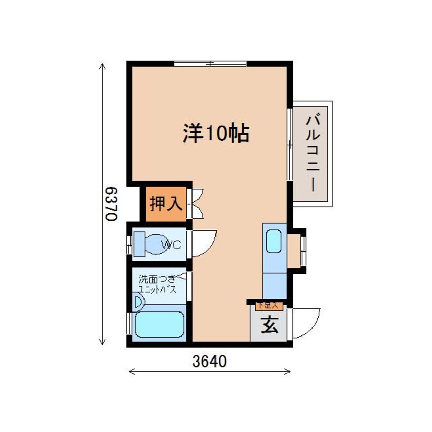 間取図 フォレストハウス