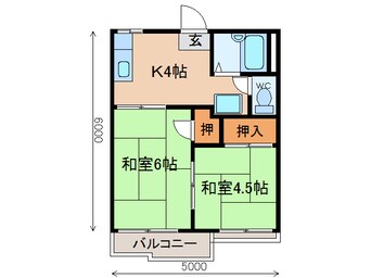 間取図 ファンハウスフジハラ