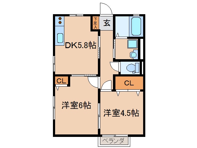 間取り図 レアル・Ｍ