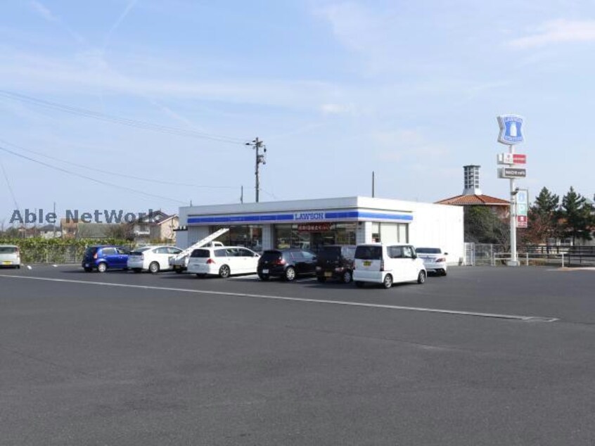 ローソン斐川夢咲タウン店(コンビニ)まで1578m ウィスターコート斐川B