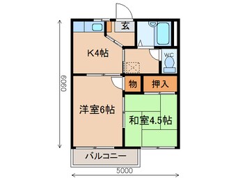 間取図 フレィグランス オノ