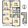 ブランドールＴＳ 3LDKの間取り