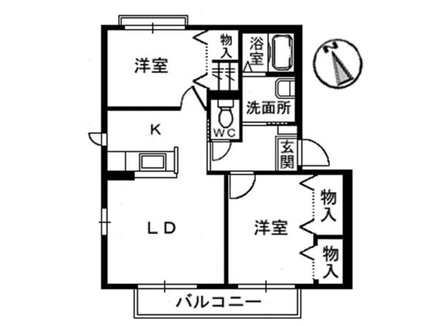 間取図 ダンデライオンＡ・Ｂ棟