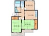 かねつきマンション 3DKの間取り