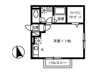 間取図 カーサ　フローラ