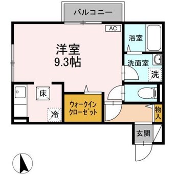間取図 カーサ　フローラ