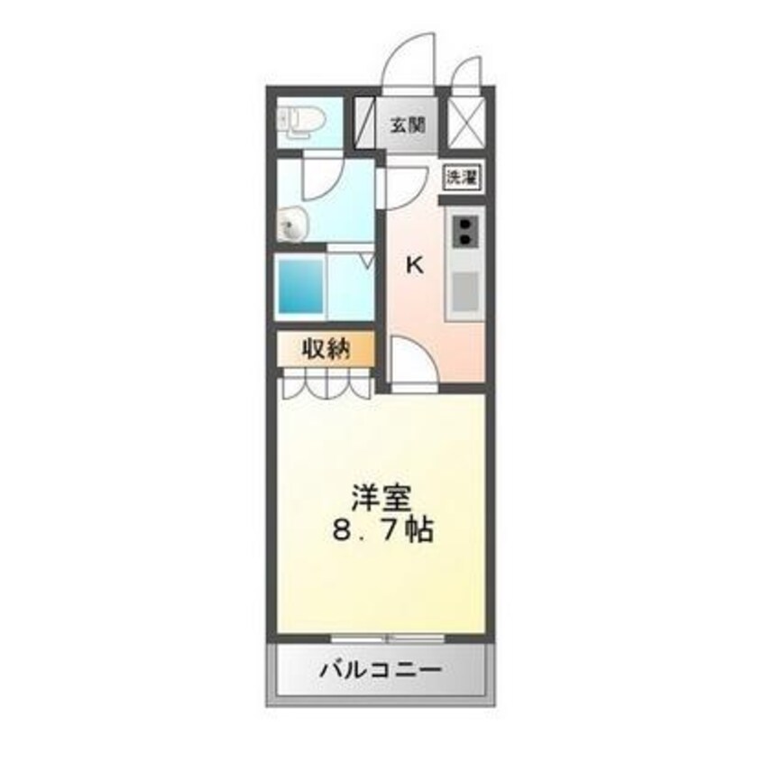 間取図 メゾン グランベル