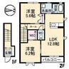 パステルひかわ 2LDKの間取り
