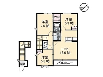 間取図 ブランドールユー