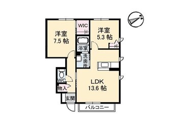 間取図 ブランドールユー