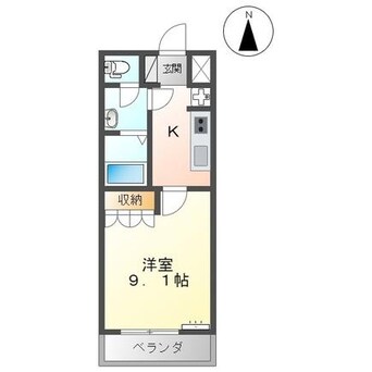 間取図 プラミオン Ａ