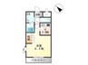 新向陽 1Kの間取り