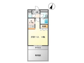 間取図 ロマンB