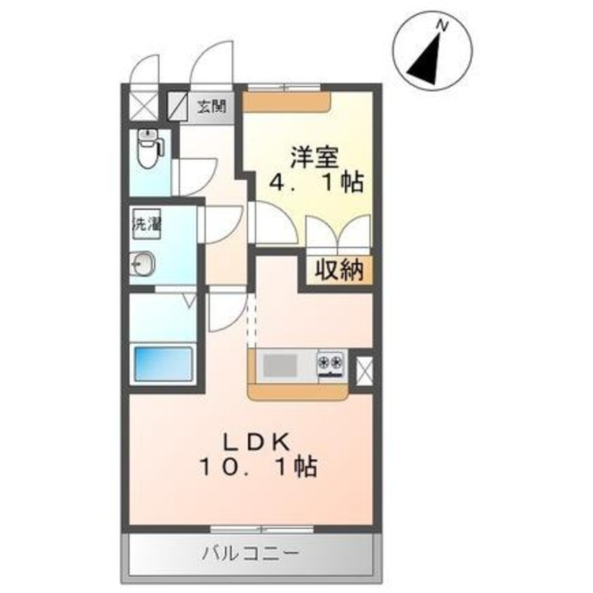 間取図 フィールハイムこうれいⅢ