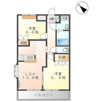 間取図 メゾン・パルティーダ