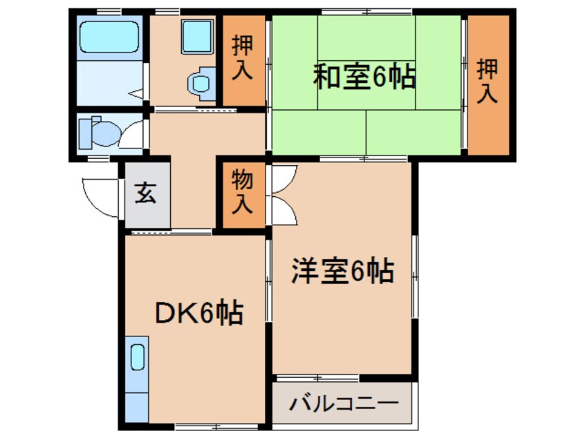 間取図 大井ハイツ