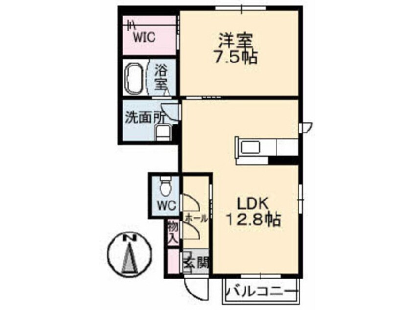 間取図 シャーメゾン モモ