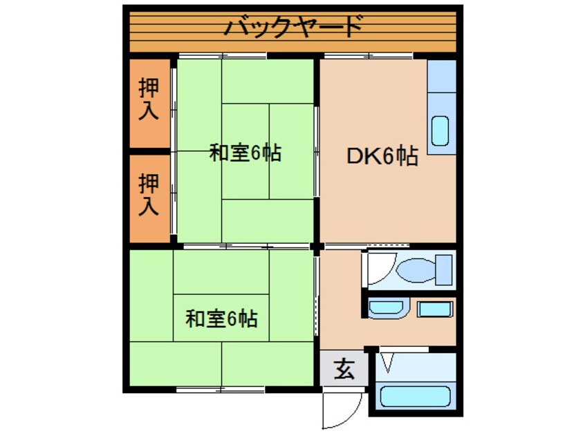 間取図 サンアパート