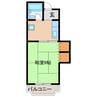 古川マンション 1Kの間取り