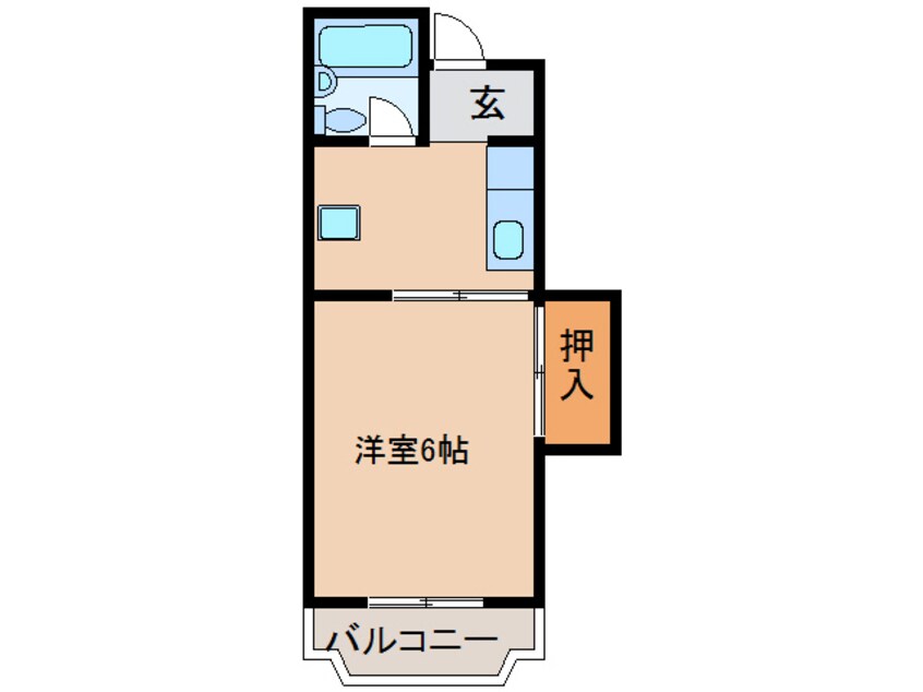 間取図 古川マンション