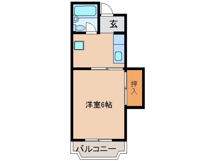 間取図 古川マンション