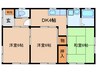 コーポくにびき 3Kの間取り