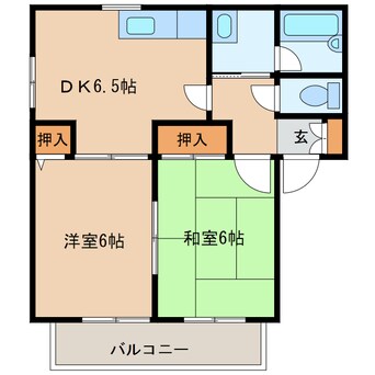 間取図 セセラＡ棟