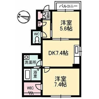 間取図 つつじヶ丘ガーデン