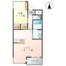ファインパレスⅤ 1LDKの間取り