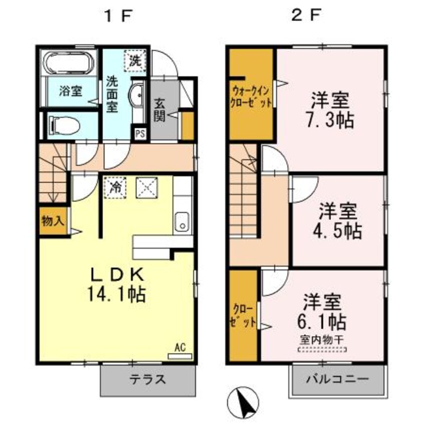 間取図 シェーン ガルテン