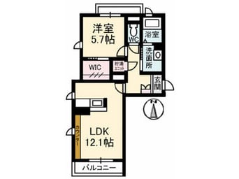 間取図 アトリエールＡＳ