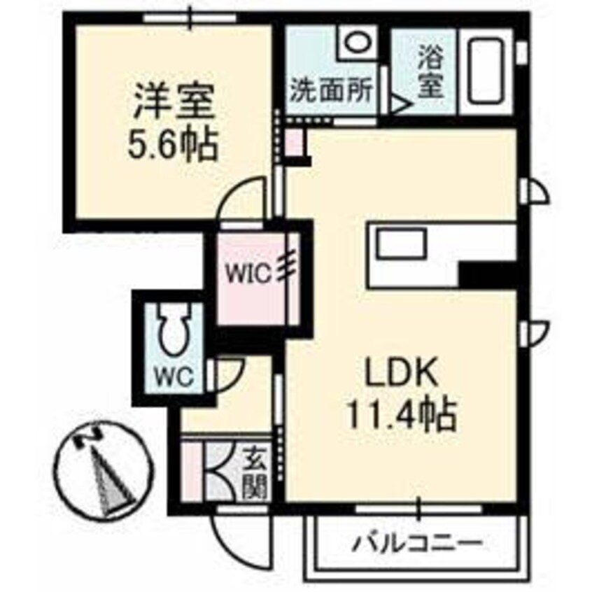 間取図 エルカーサ