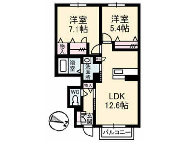 間取り図 Ecrarge A
