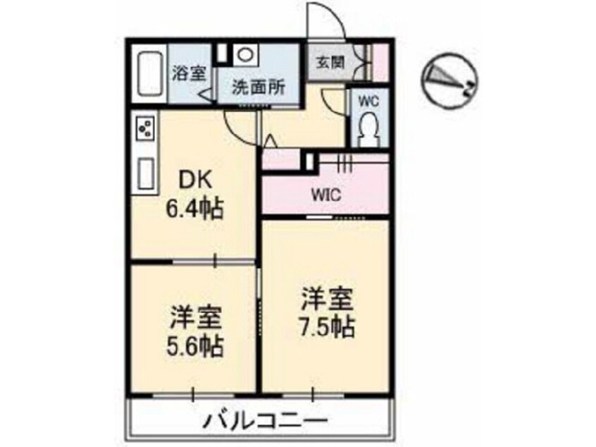 間取図 Ecrarge C