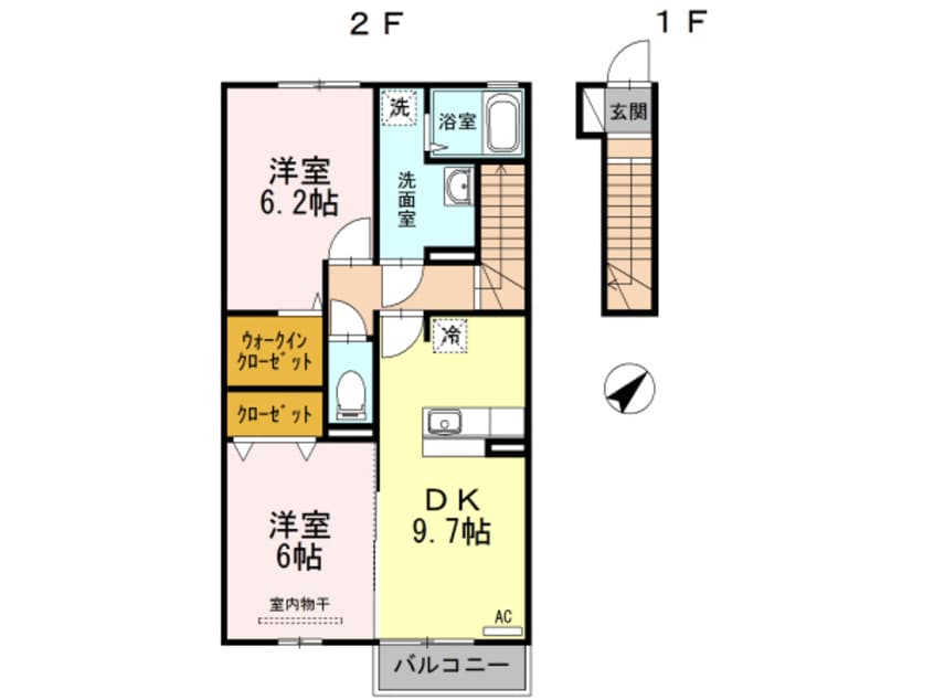 間取図 アルトピーノ