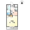 リアン 1Kの間取り