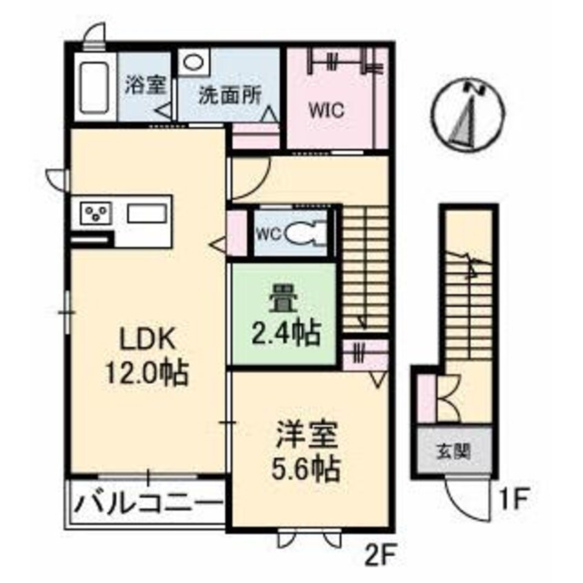 間取図 コンフォールシャトー