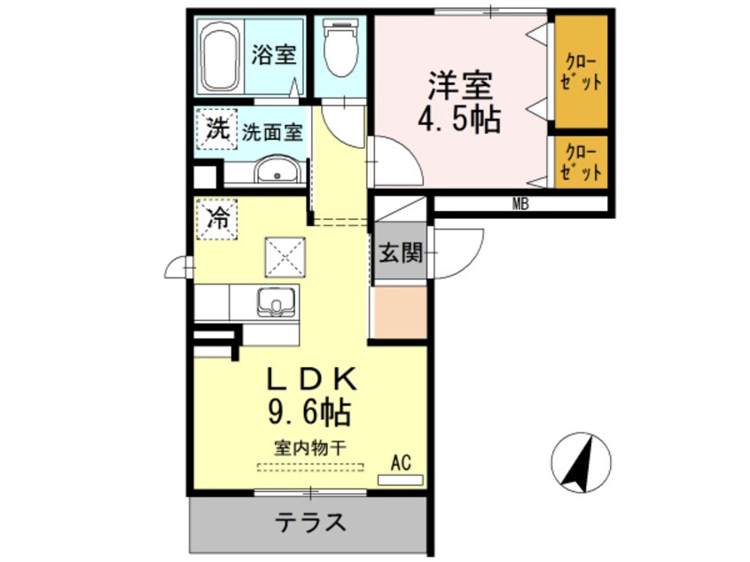 間取図 ツインテラスⅥ