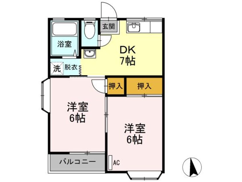 間取図 ドリームタウン