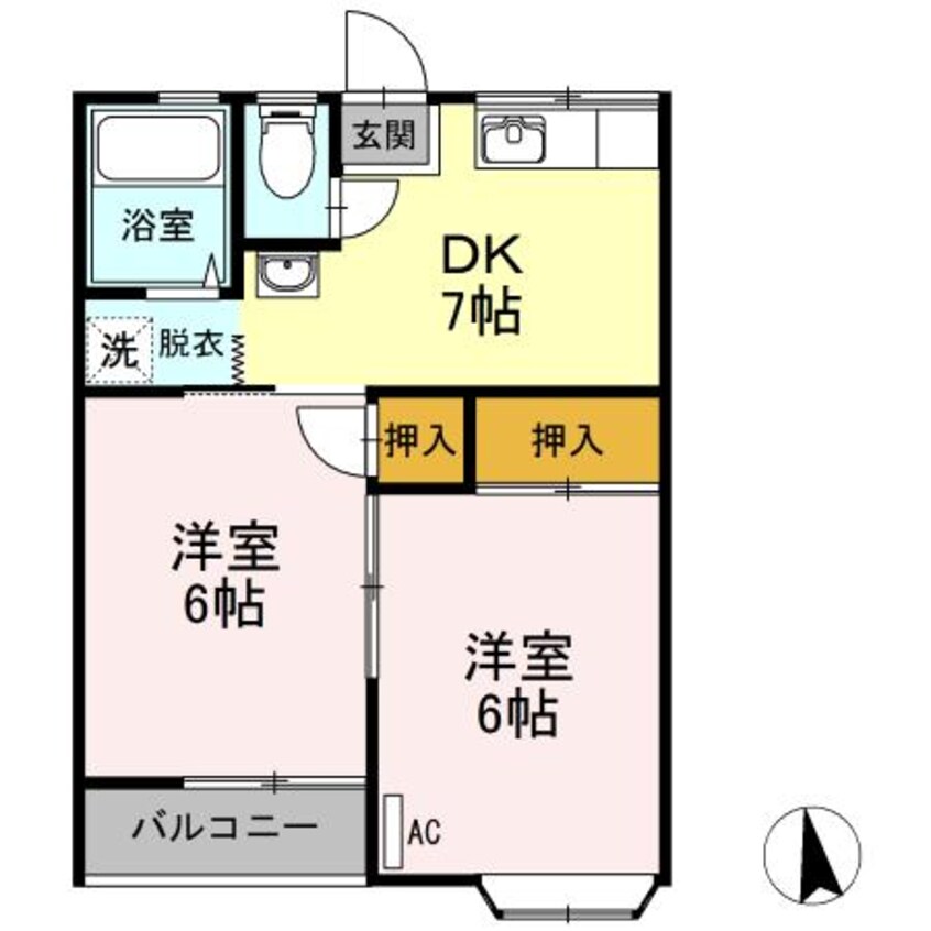 間取図 ドリームタウン