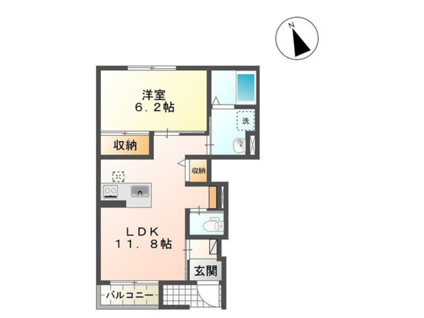 間取図 ハントフレッヒェ