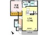 フォルトゥーナ 1LDKの間取り