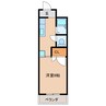 ぴーかん・はうす 1Kの間取り