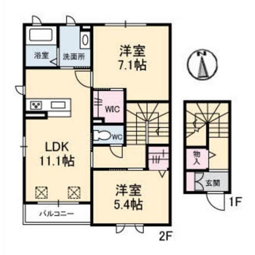 間取図 シャーメゾンＭ
