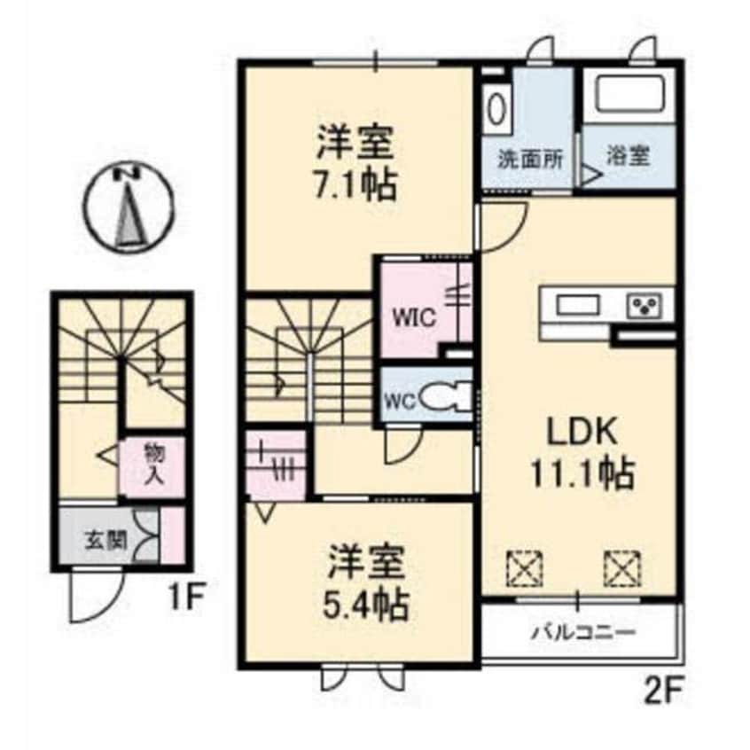 間取図 シャーメゾンＭ