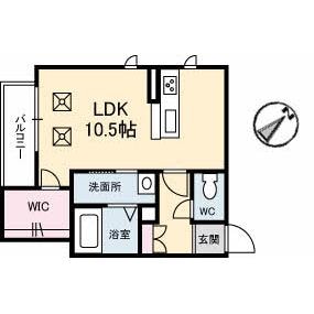 間取り図 Sol Perla　医大西