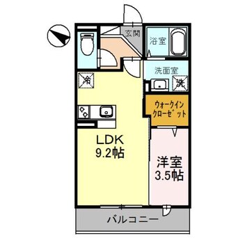 間取図 エレガンス虹